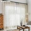 1 PC NAPEARL Tenda jacquard per finestra camera da letto Tenda in tulle morbida tenda trasparente per la decorazione domestica