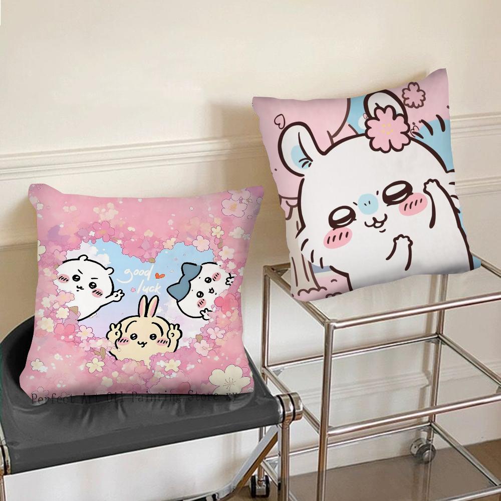Kawaii Jokes Bear Pillow Case Square Pillow Bedroom Sofa Leisure Comfort Cushion Car Living Room Home Decoration