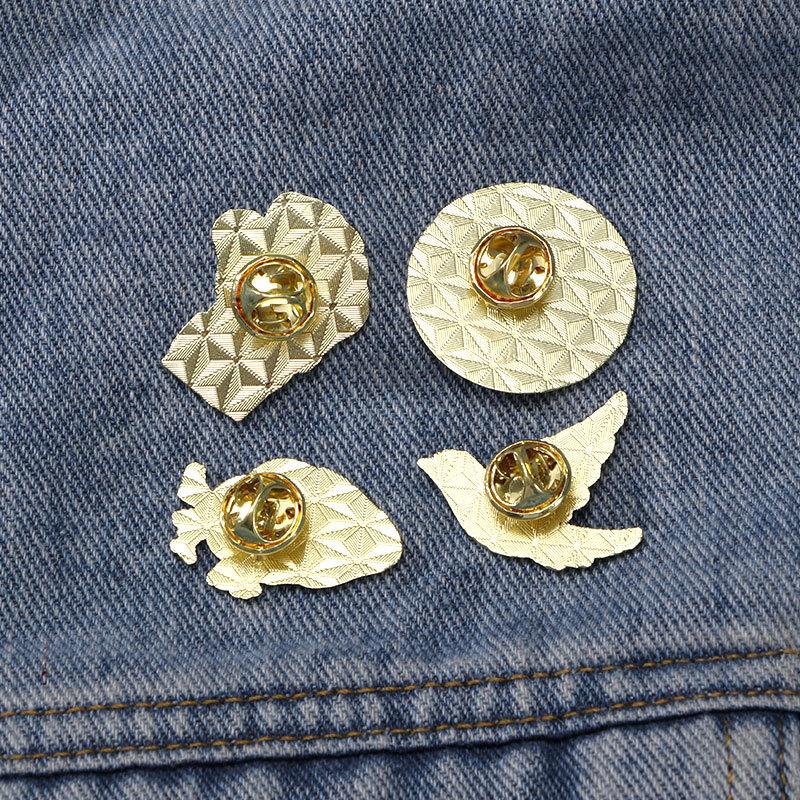 Peace Freedom Brooch Pin Brooch Clothes Accessories Brooch