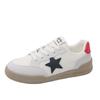 Women's Casual Platform Sneakers Breathable Mesh PU Leather Walking Shoes Lightweight Running Shoes Summer Non-Slip Athletic Tennis Sneakers for Women