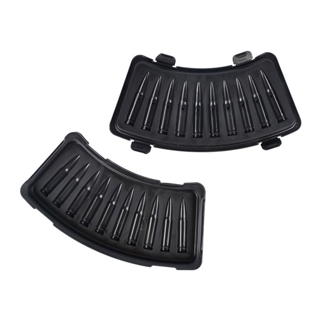 Silicone Ice Cube Tray Guns/Bullet Shaped Ice Mold Easy Release Silicone Mold for Whiskey Cocktails and Juice Beverages
