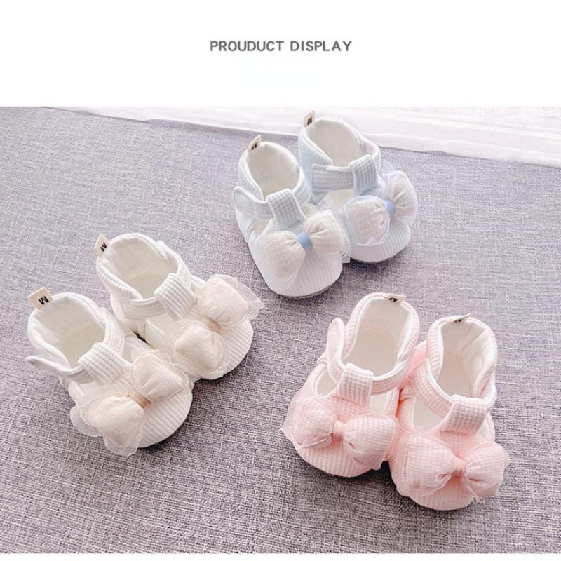 Baby Shoe Antiskid Girls Shoe 2024 Spring New Baby Walking Shoes Soft Sole Princess Shoes Breathable Casual Shoe Zapatos Niña