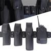 Tactical Belt Buckle Heavy Duty Keeper 4Pcs for Webbing Belt Outdoor Sports Equipment Accessories