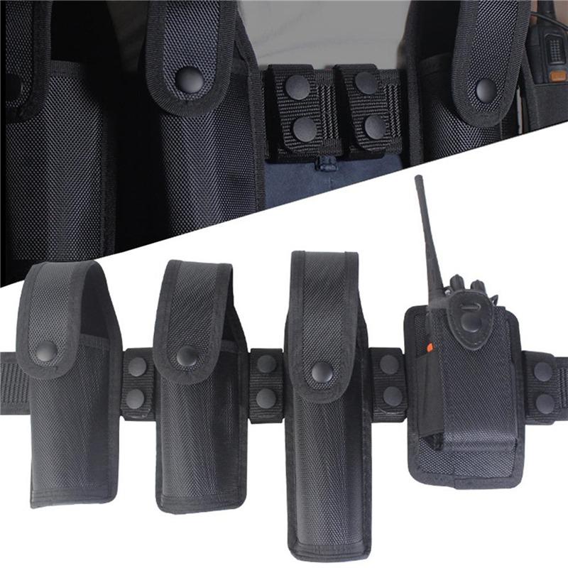 Tactical Belt Buckle Heavy Duty Keeper 4Pcs for Webbing Belt Outdoor Sports Equipment Accessories