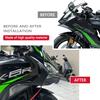 Side Downforce Spoilers Fairing Winglet For KAWASAKI ZX6R ZX-6R 2026 2025 2024 Motorcycle Naked Side Front Aerodynamic Wind Wing