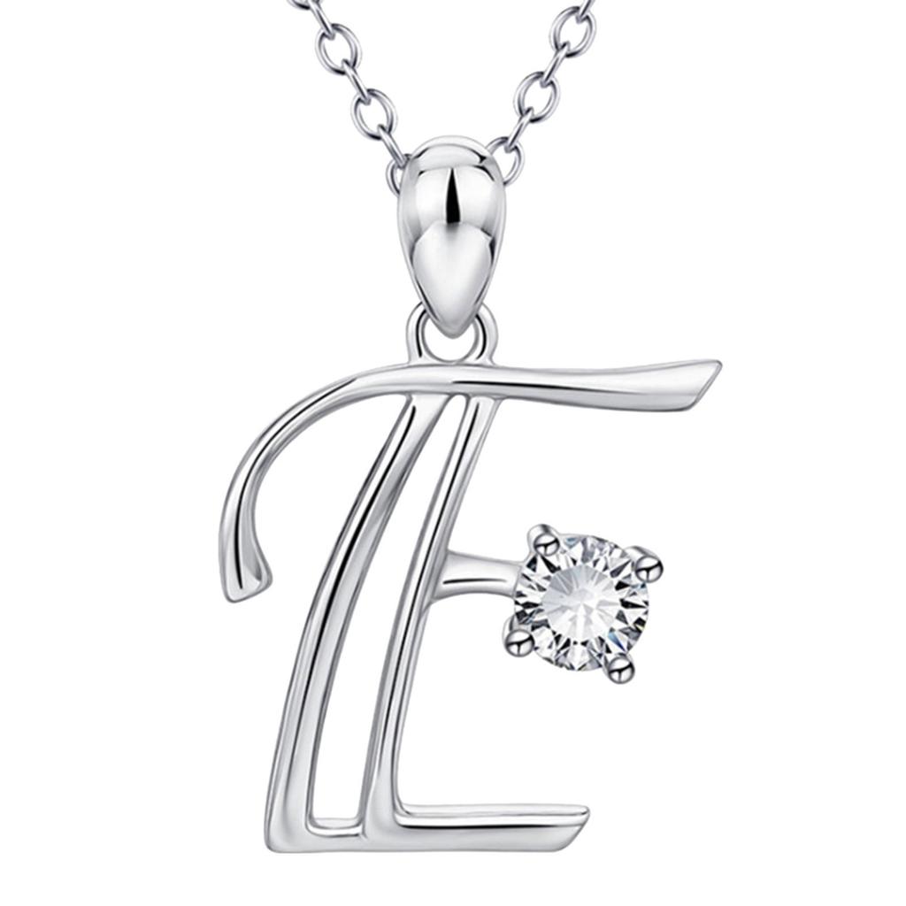 26 English Letters Fashionable Diamond Pendant Popular Items Necklaces