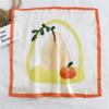 53cm Silk Square Scarf for Women: Elegant Korean Design for Spring, Summer, Autumn - Fashionable Digital Print Headscarf