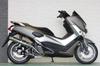 NMAX125 NMAX155 Muffler Compatible with Models R300 SUS Stainless Steel Muffler Silver Color Motorcycle Parts Full Exhaust Custom Parts Replacement