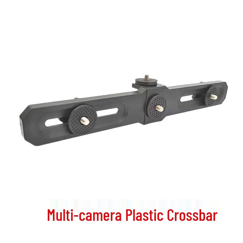 Multi-Camera Adjustable Live Streaming Stand with Dual Clip Heads