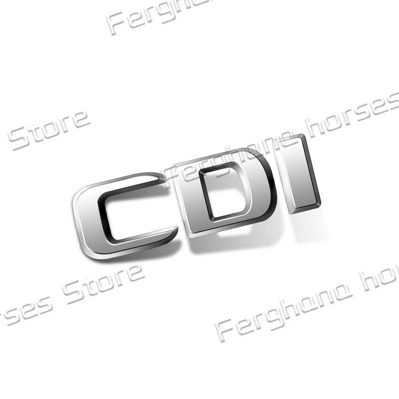 3D CGI CDI Logo Car Side Fender Rear Trunk Sticker