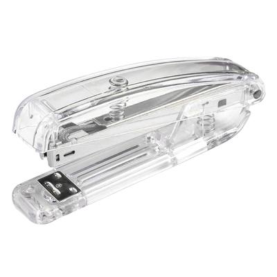 Stapler Minimalist Style Labor Saving Easy Stapling Comfortable Grip Acrylic Metal Handheld Stapler