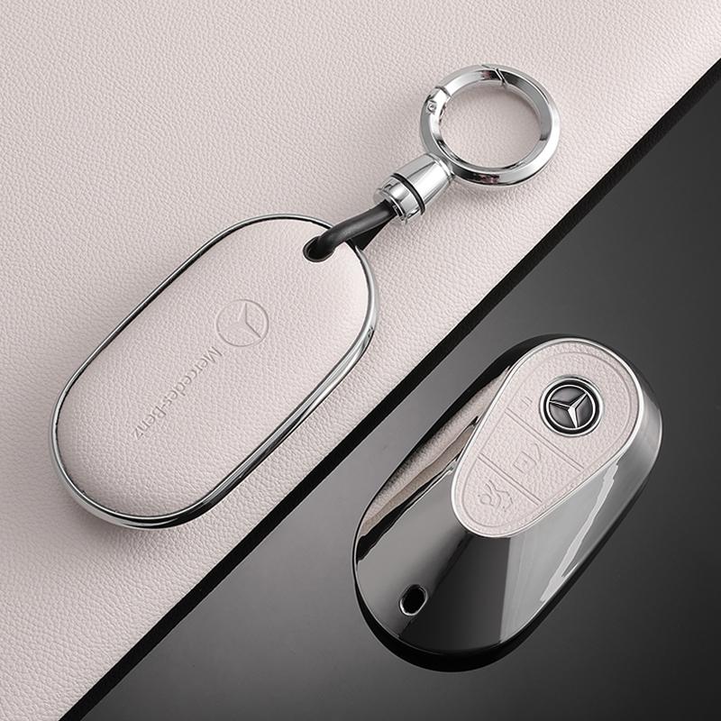 2025 Nowy Nowy TPU Etui Pokrowiec Obudowa Uchwyt na Kluczyk Samochodowy Smart Key Fob Dla Mercedes Benz Klasa C E S GLC W206 W223 W214 E300 C260 C300 S450