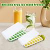 Silicone Tray Ice Mold Freezer Can Be Stacked