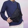 New Anta Polyester Sling Bag, Fanny Pack Regular Unisex Black 992147132-1