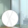 Universally Vertical Blind Rod with Hook and Handle 35Inch White Plastic Window Curtain Pull Wand for Blinds Control