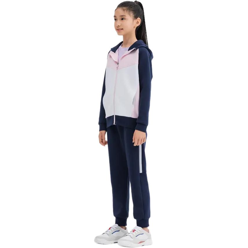 Decathlon 900 Zippered Simple Comfortable Versatile Jacket Grey Blue Teen