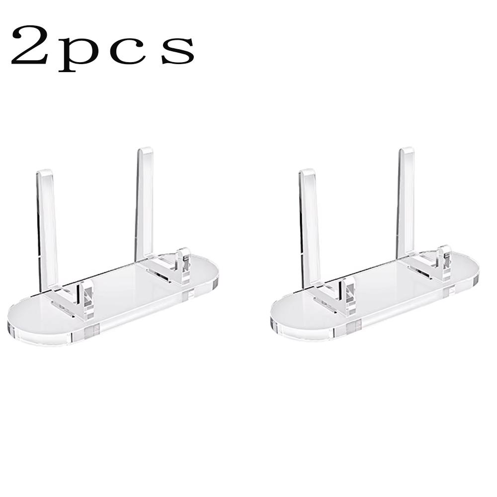 1/12pcs Transparent Acrylic Daily Necessities Rack Acrylic Clear Display Stand Multi-functional Display Stand For Plate Cards