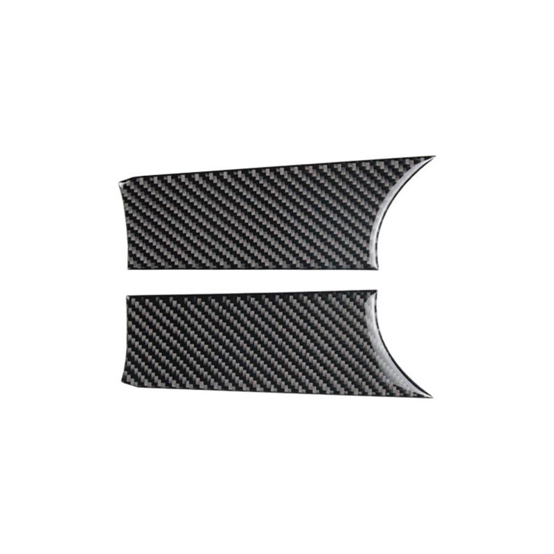 2PCS Car Interior Carbon Fiber Style Door Handle Cover Trim Sticker Decals for Mini Cooper F56 JCW Modification Accessories
