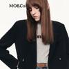 MO&Co. Women's 100% Wool Double-Breasted Blazer