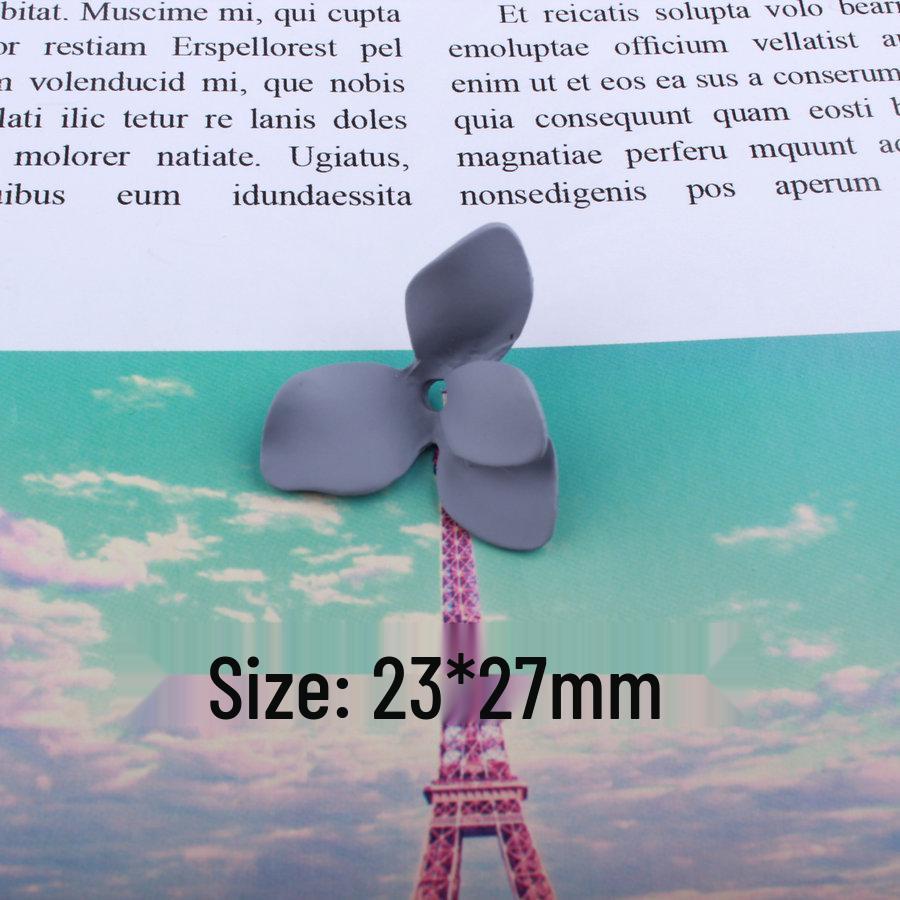 

Spray-Painted Alloy Windmill Flower Pendants for DIY Jewelry
