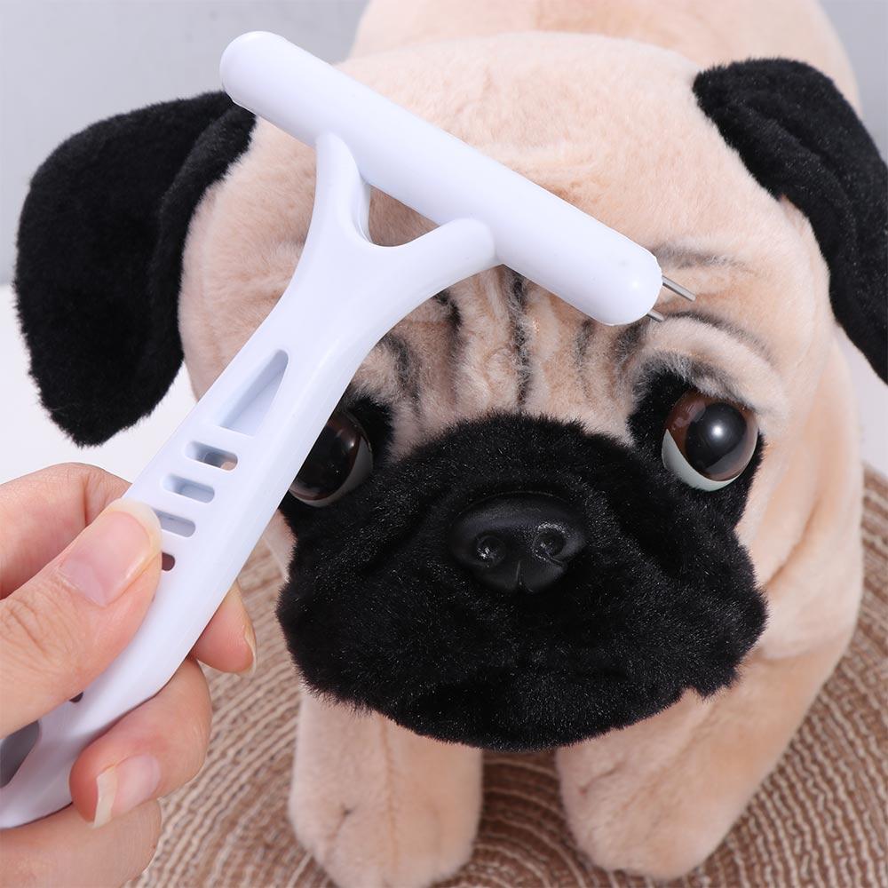 Stainless Steel Dog Needle Row Comb Double Row Dog Hair Fur Shedding Remove  For Dogs Puppy Cats