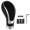 Leather Car Gear Shift Knob Shifter Lever Head For Manual Automatic Transmission