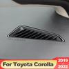 For Toyota Corolla E210    2022 12th Stainless Car A Pillar Air Outlet Bezel Trim Ring Frame Stickers Accessories