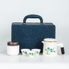 Travel tea set High-end gift box Kung Fu tea set Portable outdoor teapot Business souvenir