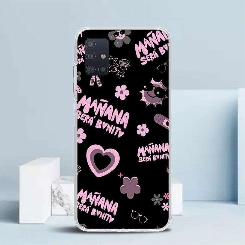 Karolg M-Manana Sera B-Bonito Soft Cover for Samsung Galaxy S25 Edge S26 S24 S23 Ultra Phone Case S22 S21 Plus S20 FE Print Patt