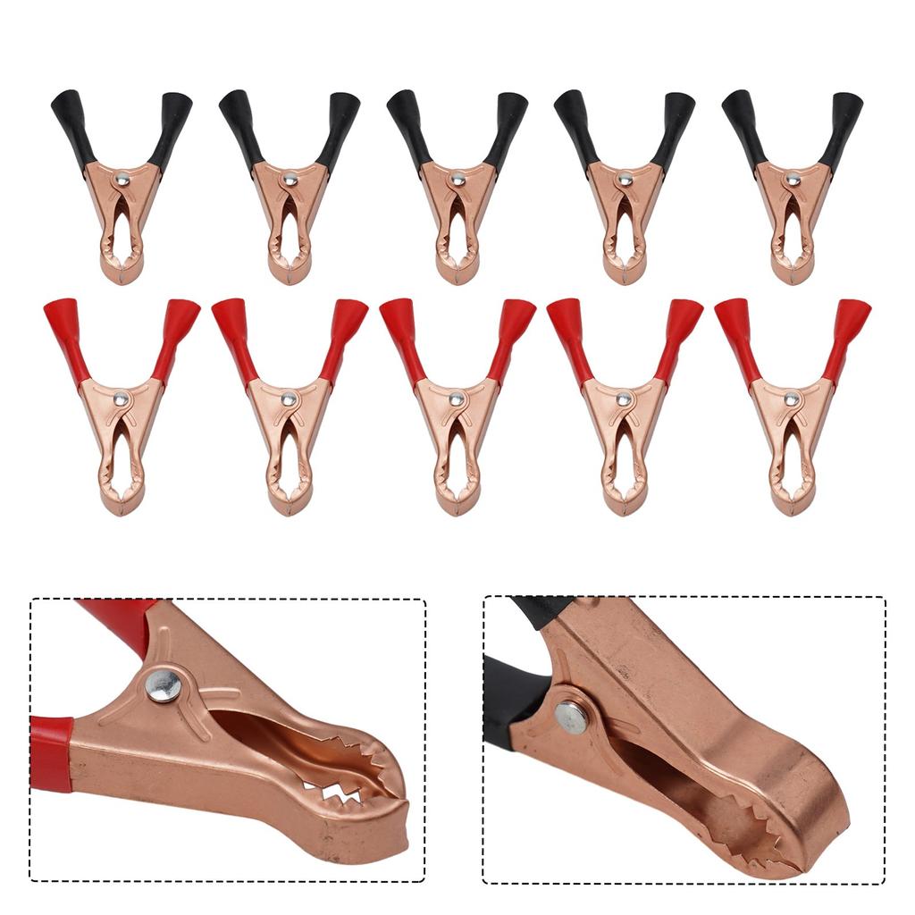 Heavy Duty Crocodile Clip Battery Clip for Car Battery Sturdy Spring Clip