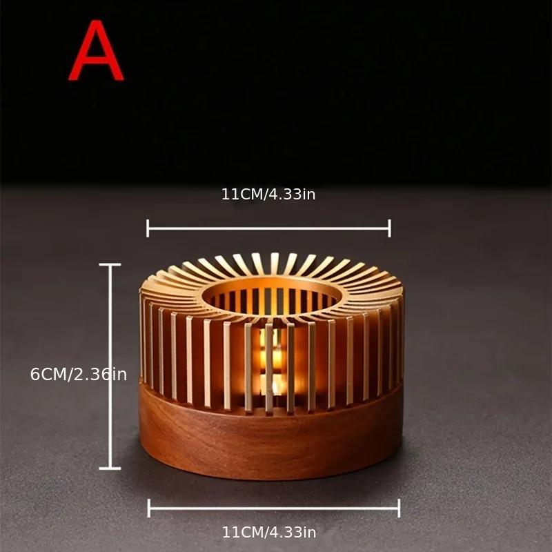 

Creative Teapot Warmer Round Candle Base Heater Warmer Coffee Holder Home Office Milk Tea Teapot Holder Convenient to Use