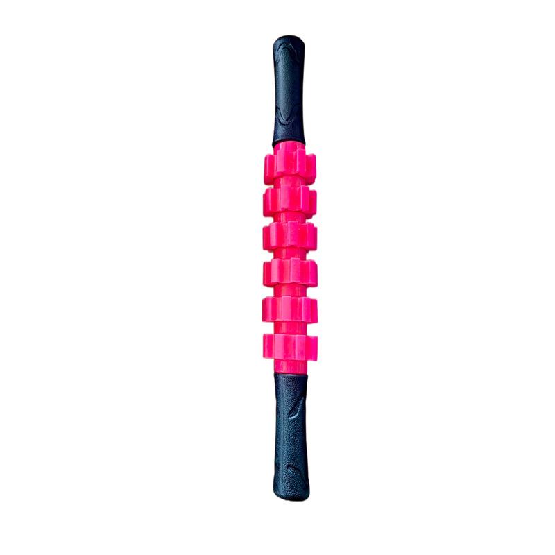 Muscle Roller Bar, Independent Roller Massage Bar, Anti-slip Grip, Yoga, Fitness, Recovery, Leg and Back Pain Relief