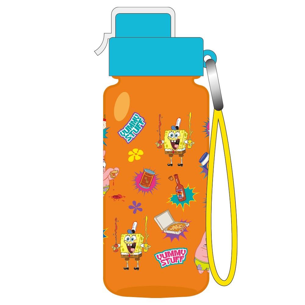 

Напиток Onishi Ken Seihan SPONGEBOB Апельсиновый с вкусной бутылкой, ремешком, вещами, SBE-2300