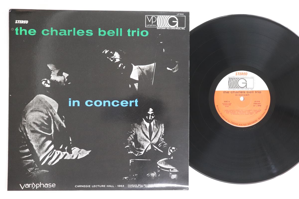 

LP Record CHARLES BELL TRIO - In Concert LP7012 FRESH SOUND 1986 Spain Jazz Used