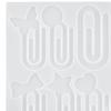 Resin Bookmark Mold Butterfly Heart Star Shapes DIY Paperclip Mold