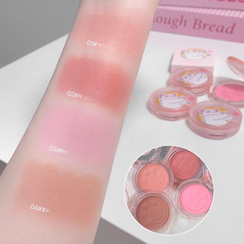 Single Colour Blush PaletteMatte Natural Blush ClayFacial Highlighting & ContouringBlush CreamMakeup