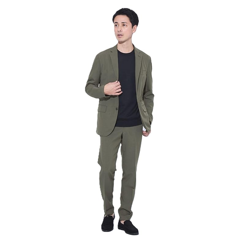 

[United Arrows green label Relaxing] WEB limited JUST fit Dry PE slim set куртка и брюки - впитывают воду, быстро сохнут и не мнется-