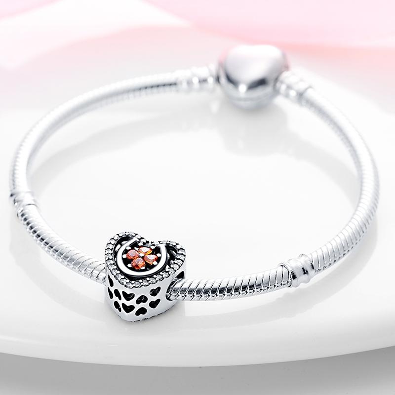 Original Charms Copperbeads Fit Bracelet Women Jewelry Making Diy Gift