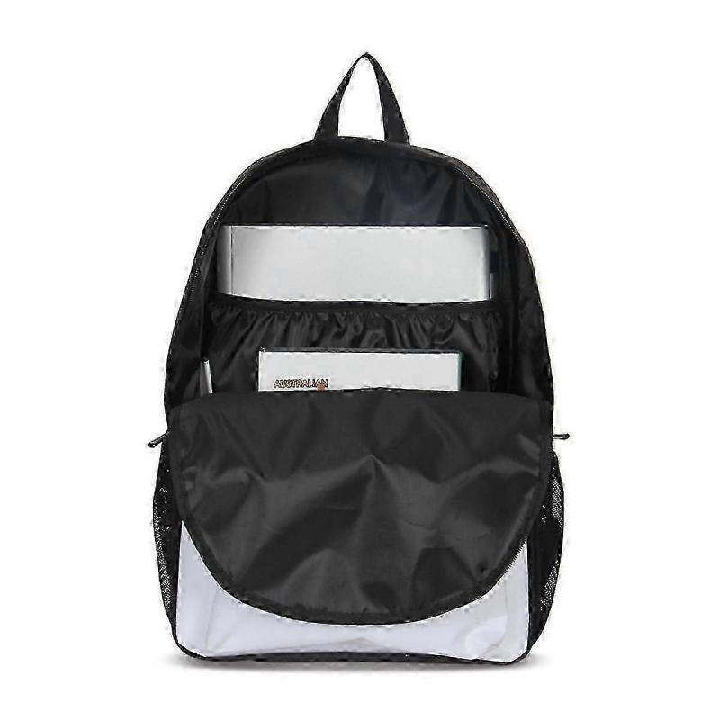 Ronaldo CR7 Sac à dos d'école rouge pour garçons et filles Sac à dos décontracté pour la journée Sac à livres - XN