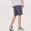 Anta American Vintage Logo Print Knitted Sports Shorts Men shorts Castle-Gray 952328310-6