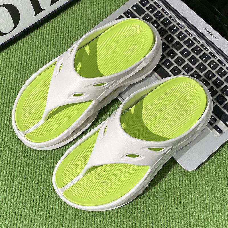 

Легкие праздничные сандалии для мужчин, уличные летние прогулочные мужские шлепанцы, повседневная классическая стильная яркая пляжная обувь из ЭВА 44