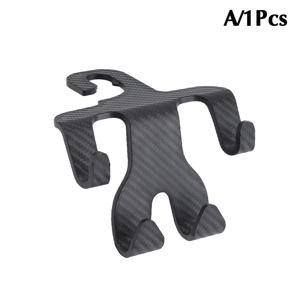 

Крючок для подголовника автомобильного сиденья из углеродного волокна держатель мобильного телефона автомобильный органайзер держатели для хранения Handb K0Q0 1pcs-one size