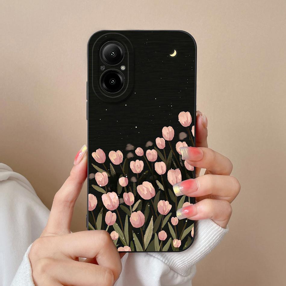 

For Realme C67 4G 5G Case Cool Sweet Soft Liquid Silicone High Quality Phone Cases For Oppo Realme C 67 Anti Drop Back Cover Realme C67 (4G)