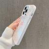 Phone Case For  Redmi 13 4G 13c Note 12 11 13 Pro Plus 5G 12s 11s 10s 10 Pro 4G Vintage Rose Electroplate Silver Cover