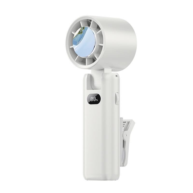 

Portable Foldable Mini Fan: High-Speed, Strong Wind, Clip-On, Desktop & Neck Hanging 59*67*179MM
