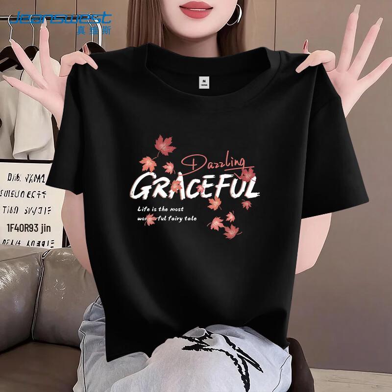 Jeanswest Women s Pure Cotton Graphic T-Shirt 2XL