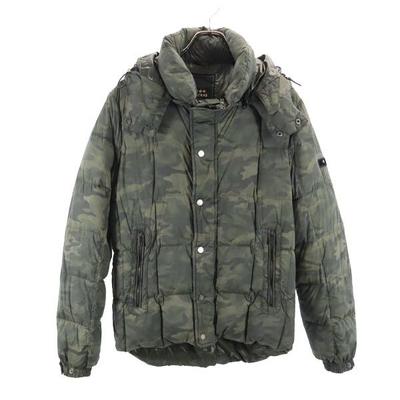 TATRAS Kurtka we wzór kamuflażu khaki Bluza z kapturem Kamuflaż Męska Używana