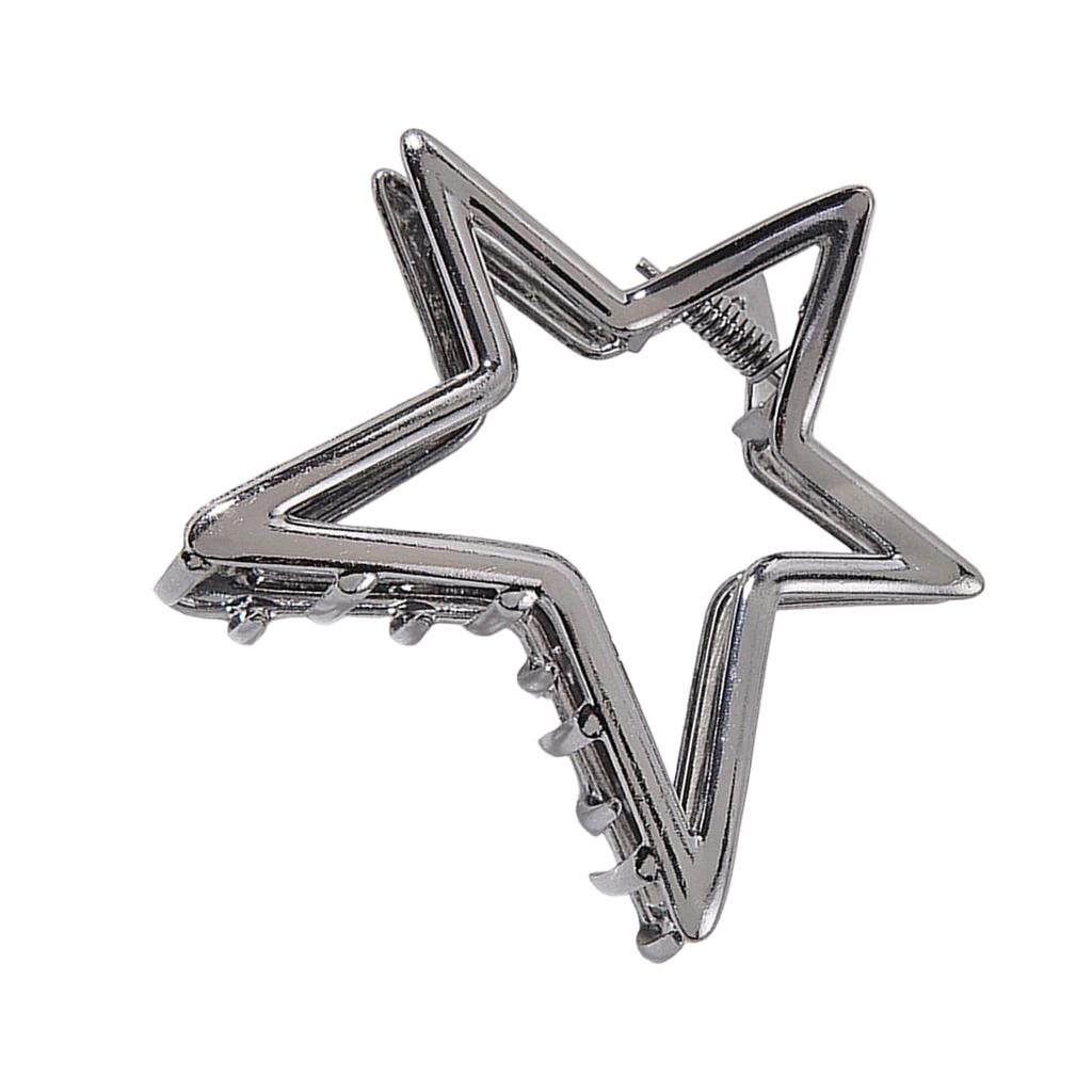Elegant Hollow Star Hair Clip For Women Practical Metal Hairpins Fashion Hair Accessories For Daily Use And Gift