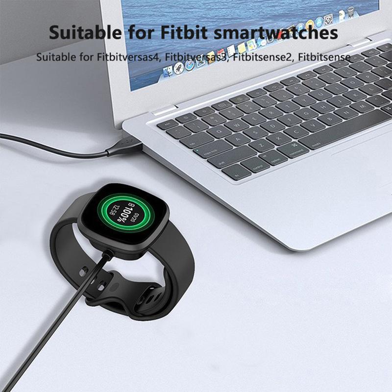 Ładowarka do smartwatcha dla Fitbit Sense 2 Watch Zamienny kabel do ładowania Adapter dla Fitbit Versa 3 4 USB Ładowarka do smartwatcha