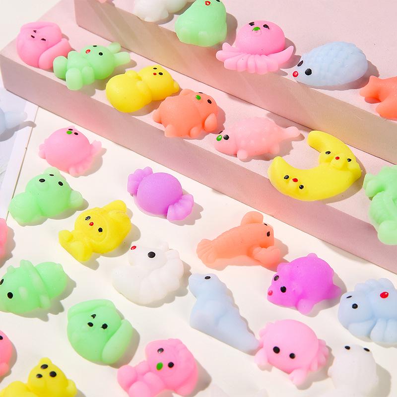 Cute Animal Dango Squeeze Stress Balls for Kids - Fun Prank Gifts for Students